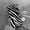 Zebra Skin Case For 17 Air iPhone 18 16 15 14 13 12 11 Pro Max 12 mini XR 15 16 Plus 16e Back Cover Shell