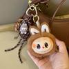 Plush Big Head Schoolbag Pendant Popular Doll Doll Seal Pendant Car Keychain