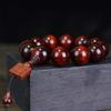 Браслет из кровавого сандалового дерева, бусина из палисандра Будды, ремесленный браслет, драгоценные ювелирные изделия, подарочные аксессуары