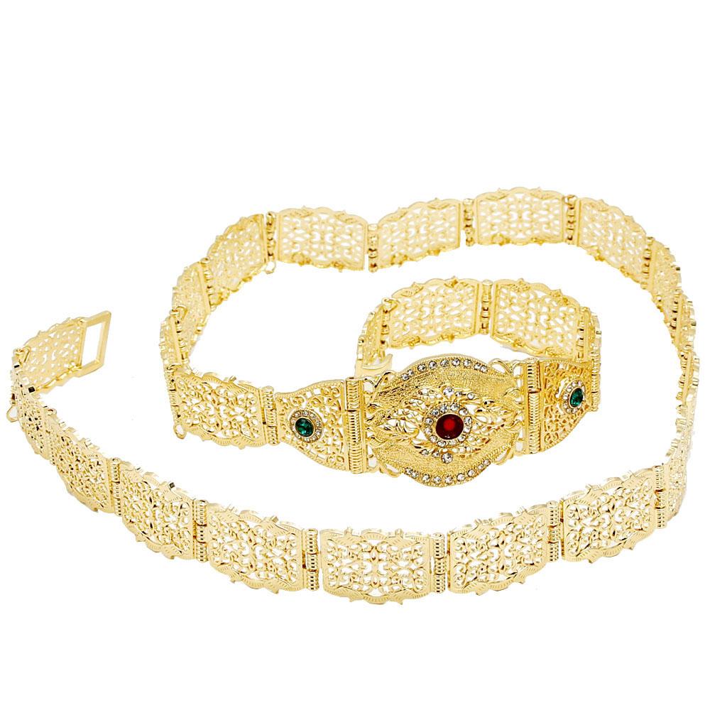 Шикарный пояс золотого цвета, цепочка для тела для женщин, цепочка на талию с кристаллами, ювелирные изделия, регулируемая длина