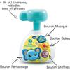 Jeu De Bain - VTECH BABY - P'tit Savon Lumi Pousse-Pousse - Bulles Lumineuses - Musique - Chiffres Et Couleurs