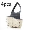 Storage Drain Basket Kitchen Caddy Sponge Drain Holder Adjustable Hanging Drain Basket Bag for Bathroom Organizer Accessories