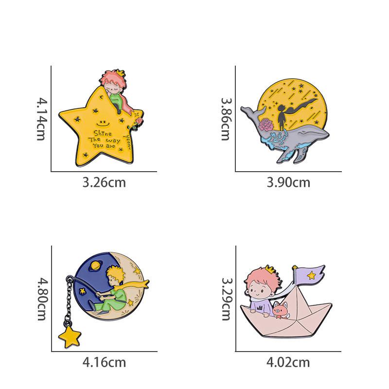 Набор мультяшных брошей 3-10 шт. Рождественская лягушка Космос Грибы Джокер Черный кот Собака Эмалевые значки Животное Значок на лацкан Ювелирные изделия Оптом