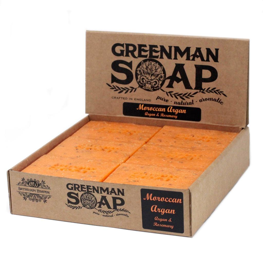 3x Moroccan Argan Oil Handmade Soap Bar 100g