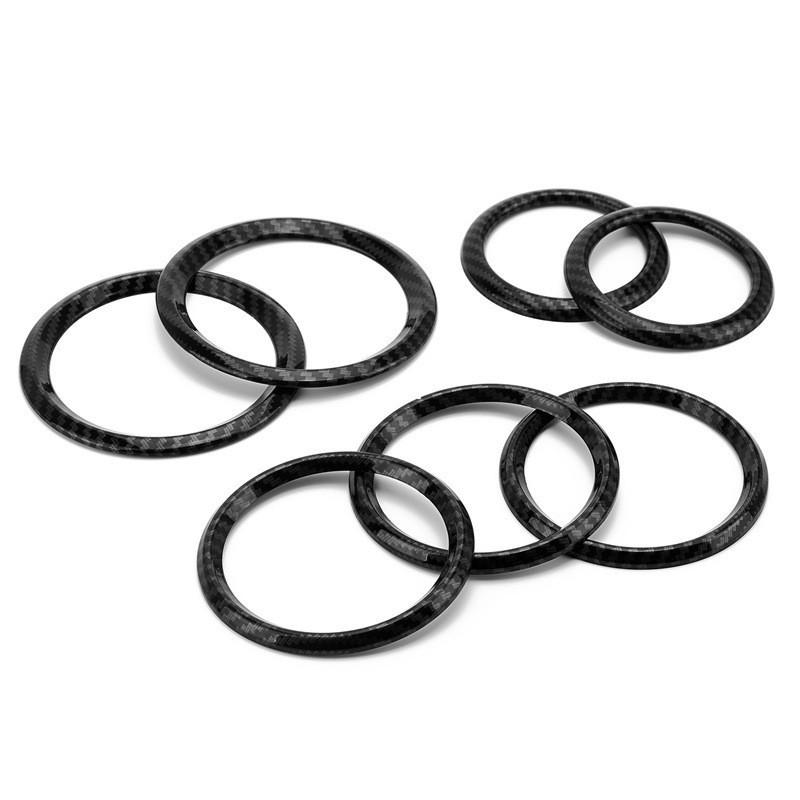 Наклейка-кольцо на дефлектор кондиционера для Mercedes Benz W177 W247 C118 Glb180 Gla200 Amg, декоративная накладка на выход кондиционера