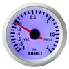 Датчик наддува, Турбо, Механический дисплей BER, 2,0 дюйма (52 мм), Общее назначение