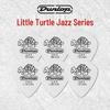 Мат-белый медиатор Dunlop Jazz III с рисунком черепахи для быстрой игры на электрогитаре/акустической гитаре