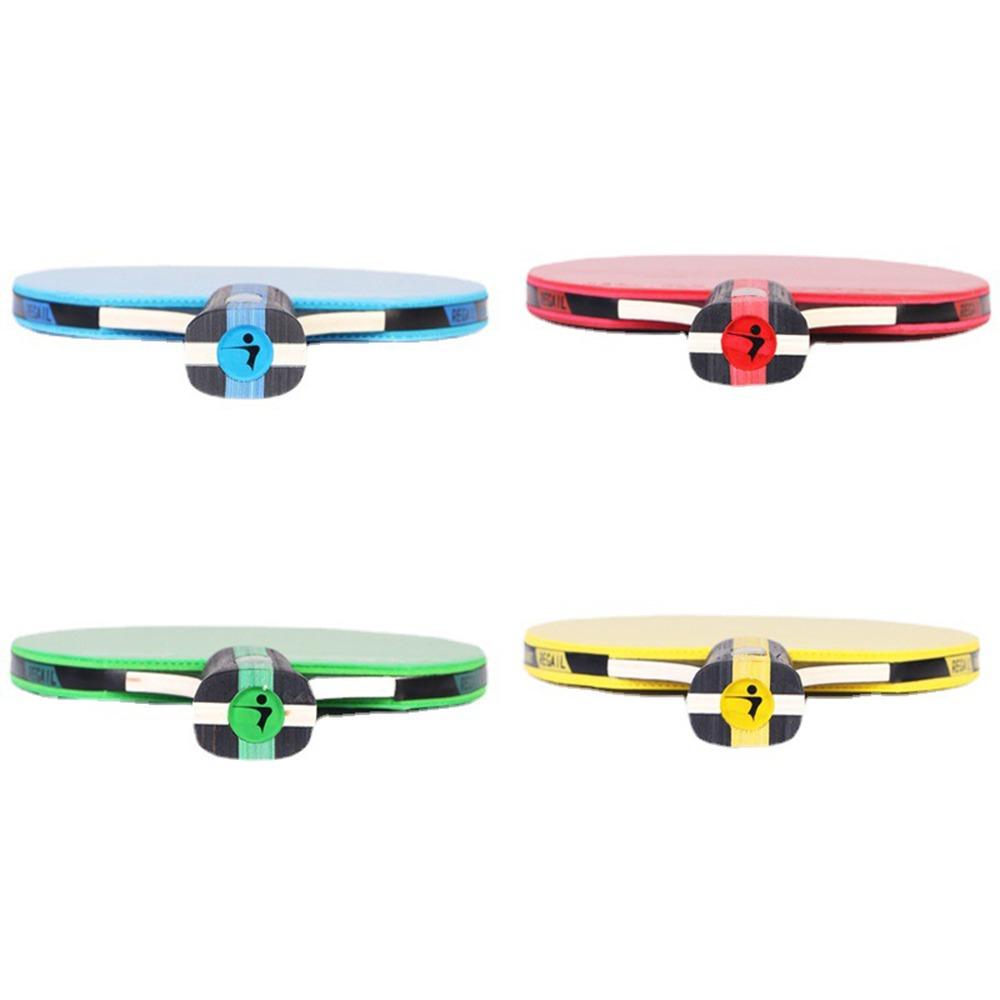 Double Sided Table Tennis Set Colorful Table Tennis Racket Ping Pong Rackets Casual Training