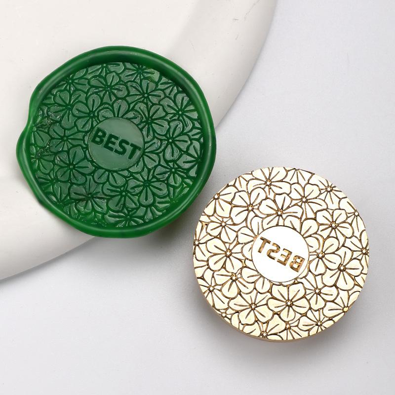 Сургучная печать для штемпельной головки Письмо Ретро Набор для печати Штампы Логотип для скрапбукинга Сургутский набор для печати Свадебный крафт Мыло Штампы 4 см