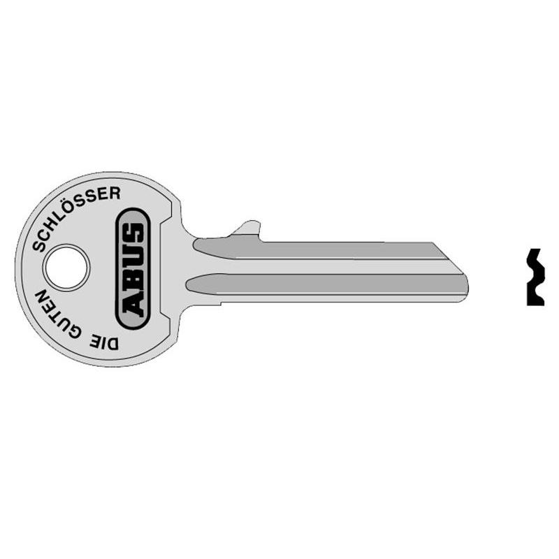 Abus Mechanical 36/55 55mm Right Hand Key Blank