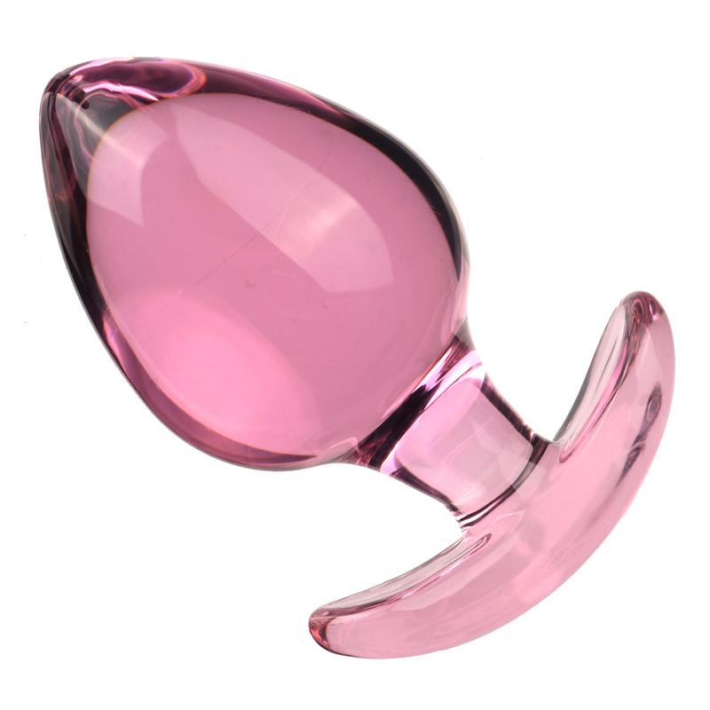 VaHppy Стеклянные анальные пробки 500 г 6,5 см Анальные секс-игрушки Мастурбатор Расширение для геев Обучение для лесбиянок Новинка в форме формы Товары для взрослых SM BDSM