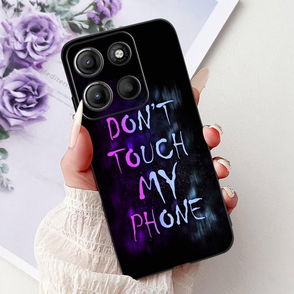 Силиконовый чехол для Motorola Moto G15 G75 2024 Cover Милый Панда Лев Ударопрочный ТПУ Чехлы для телефона Для MotoG15 MotoG75 G 75 G 15 Etui