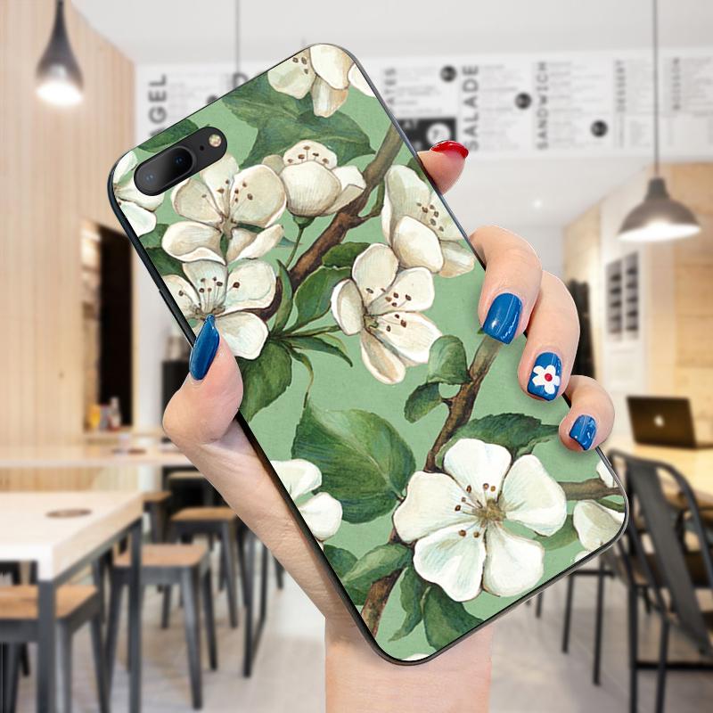 Мягкий чехол из ТПУ с красивыми цветами для iPhone 14 13 12 11 Pro Max Samsung Galaxy S20 FE S23 A52 A52 M21 M32 Xiaomi Redmi задняя крышка