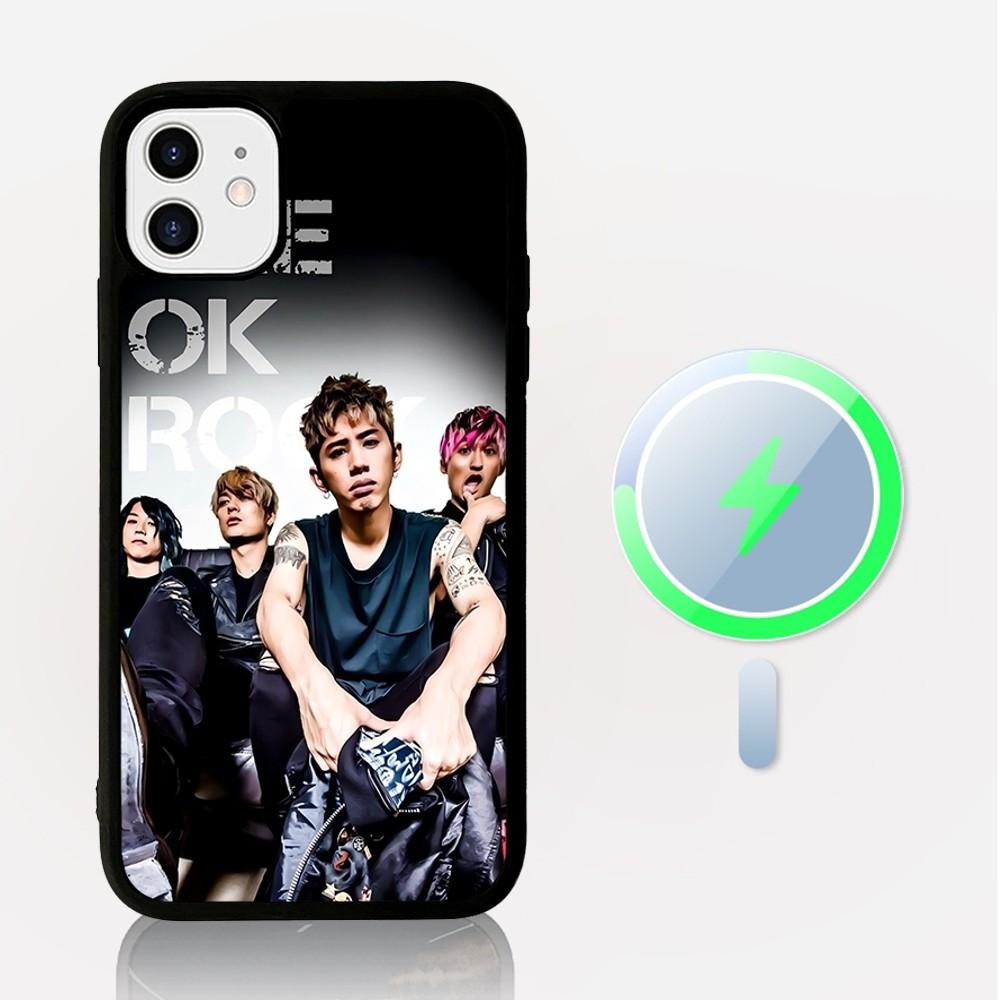 ONE OK ROCK Band Phone Case Magesafe Magnetic Wireless Charge Case For iPhone 16 11 12 13 14 15 Pro Max Plus Mini