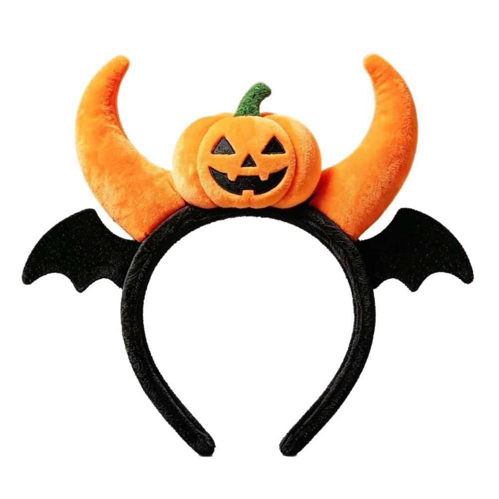 Dress Up Bat Wing Headbands Spooky Pumpkin Hair Hoop Cute Halloween Headband Photo Props