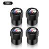 For BMW 5G314Pcs 3D Metal Tire Valve Cap Car Tyre Air Stem Cover For BMW M M3 M5 M6 X3 E46 E90 F30 G20 E36 E34 X6 G20 G30 Accessories