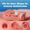 Мужской мастурбатор Реалистичная вагина Карманная киска Мастурбационная чашка с 3 режимами сосания и 10 режимами вибрации Игрушки для взрослых для мужчин