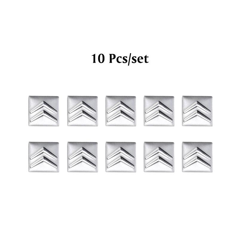16mm Aluminum Car Remote Key Sticker Emblem Auto Accessories For Citroen C2 C3 C5 C6 C1 DS3 DS4 DS7 Xsara Berlingo Saxo Picasso