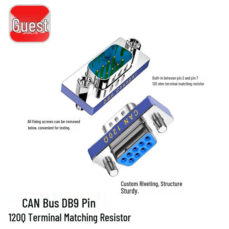 DB9 CAN Bus 120 Ом Терминальный резистор