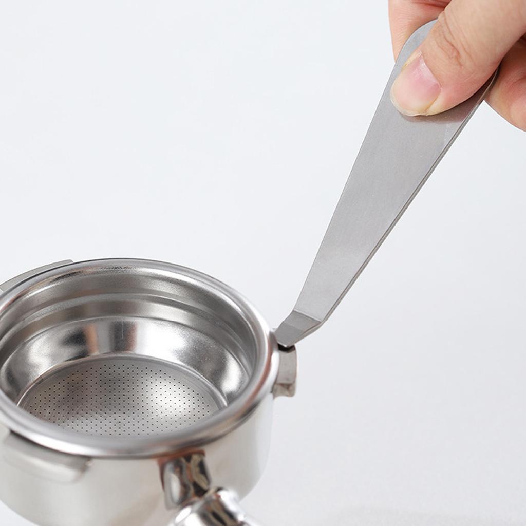 Извлекатель кофейной корзины из нержавеющей стали, инструмент для извлечения чашки из кофейного порошка, устройство для разборки чашки портафильтра эспрессо