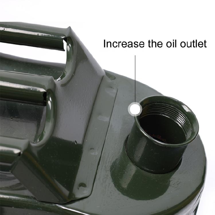 Переносная канистра для хранения бензина, топливозаправочная емкость, ведро для бензина, автомобильная канистра повышенной прочности 5 л