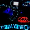 5 м освещение салона автомобиля светодиодная лента 5 В DIY гибкая EL холодная световая трубка с USB авто украшение окружающая лампа