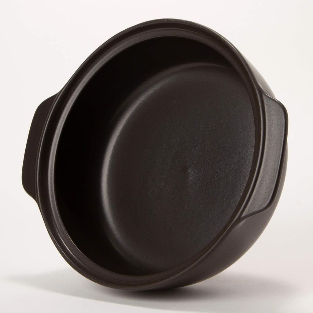 TAMAKI Earthen pot Thermatech for people for cherry blossom viewing Diameter x Depth x Height compatible 4-5 32.5 27.7 14.5cm IH/Open