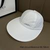Wide Brim Baseball Cap Breathable Sun Hat New Ponytail Hat  Golf Wear