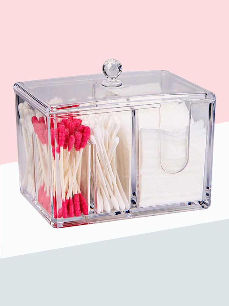 Органайзер для макияжа, настольный многоячеечный дисплей, коробка для макияжа, румяна, косметическая полка, 7 отделений, пластиковый лоток для теней для век, ящик для хранения