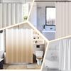 6pcs Shower Curtain Clips to Wall,Self Adhesive Shower Curtain Clips for ide Showers,Windproof Splash Guard Showers Clip to Wall for Fixing
