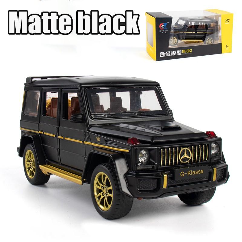 РУМ1:Масштаб 32 Модель автомобиля Mercedes Benz G63 из сплава Световой и звуковой эффект Литая модель автомобиля Игрушки для мальчиков Игрушки для детей Подарок для мальчиков Машина для мальчиков
