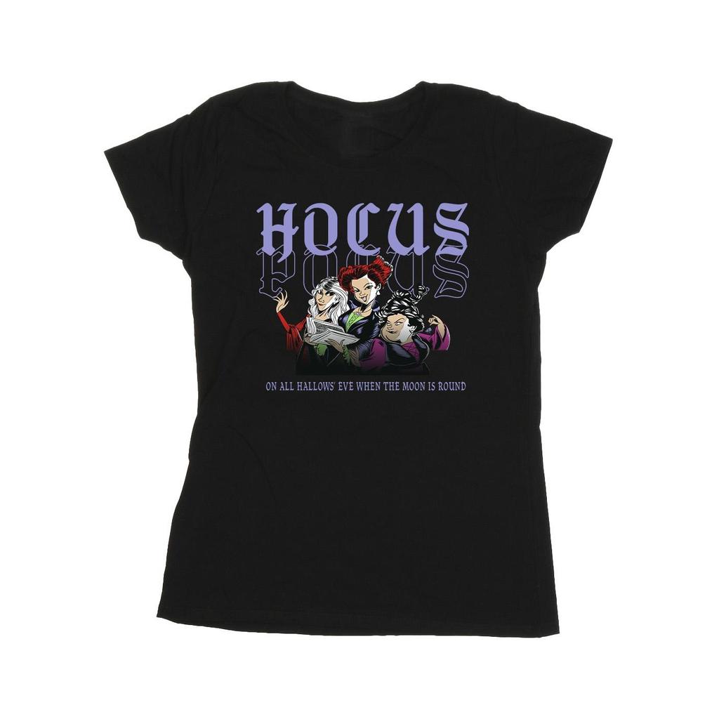 Disney Womens/Ladies Hocus Pocus Hallows Eve Cotton T-Shirt