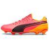New PUMA King Ultimate Anti-Slip Wear-Resistant Soccer Shoes Unisex Coral Red 108068-01