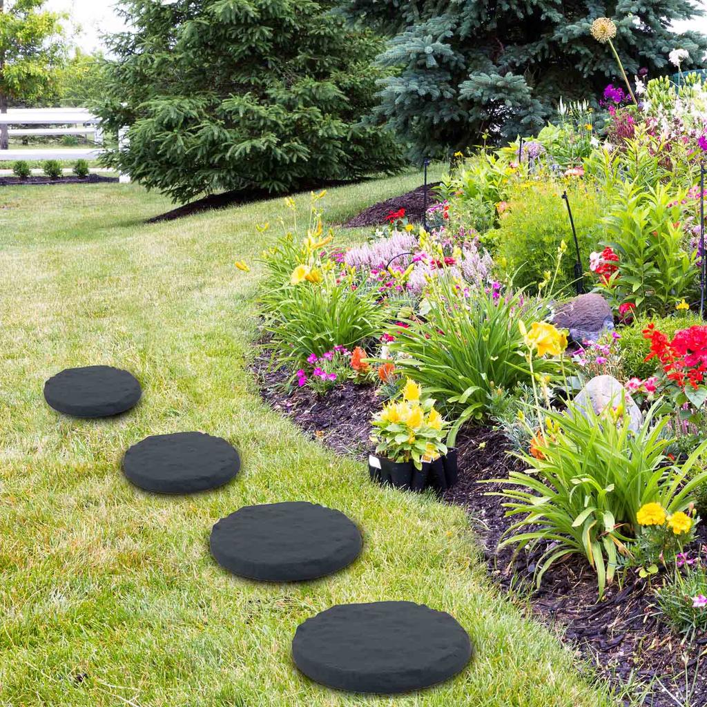 Блокировка декоративной садовой дорожки плитка противоскользящие коврики для тротуара в модном стиле улучшают эстетику вашего внешнего вида