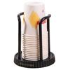 Disposable Cup Dispenser Paper Cup Holder Storage Rack Punching Free for Home