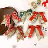 Burlap Butterfly Bows Christmas Decoration Bows Holiday Tree Pendants