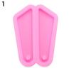 Casting Mould Jewelry Crafts DIY Earrings Mold Epoxy Resin Mold Keychain Pendant Silicone Mold