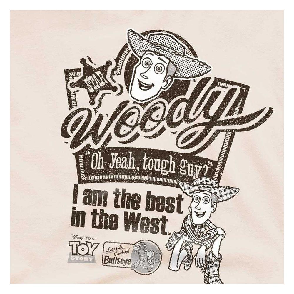 Toy Story Unisex Adult Best In The West Woody T-Shirt