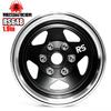 RS Red Spider 1/10 Crawler Car with 1.9-Inch Metal Five-Spoke Wheel Hubs in Black, Silver, and Antique Bronze