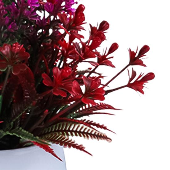 Искусственное растение бонсай, имитация лаванды, украшение для дома, свадебное украшение