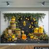 2D фон «Деревенская пасека» Ткань для фотобудки Реквизит