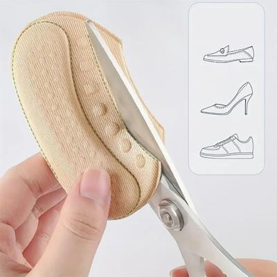 2/4 шт. Накладки на каблук обуви, стельки-патчи, накладки на пятку, регулируемый размер, накладка на пятку, подушечка для облегчения боли, вставка, стелька, наклейки-протекторы для пятки