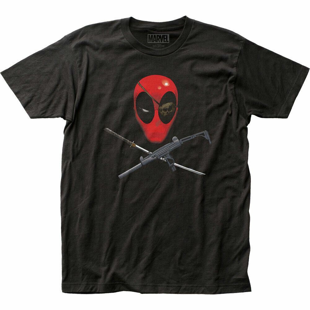 26 Deadpool Eyepatch T Shirt Licensed Marvel Comic Book Movie Classic Tee New Black Unisex T-Shirt