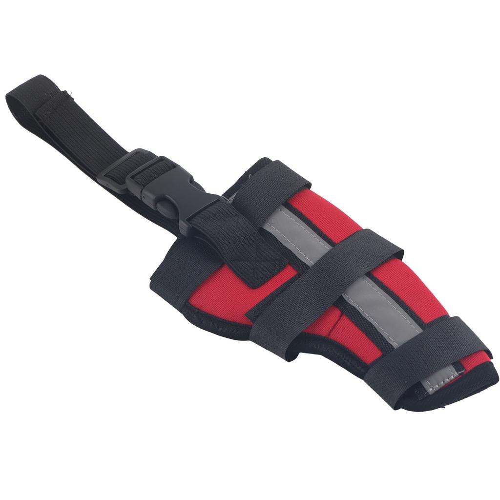 Бандаж на заднюю лапу собаки Комфортные наколенники для собаки Бандаж для заживления боли, вызванной операцией, со светоотражающей полосой XS