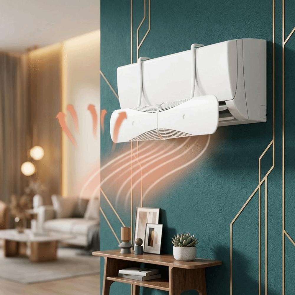 Retractable Air Conditioning Wind Shield Adjustable Wind Guide Cover Wind Direction Baffle Elderly
