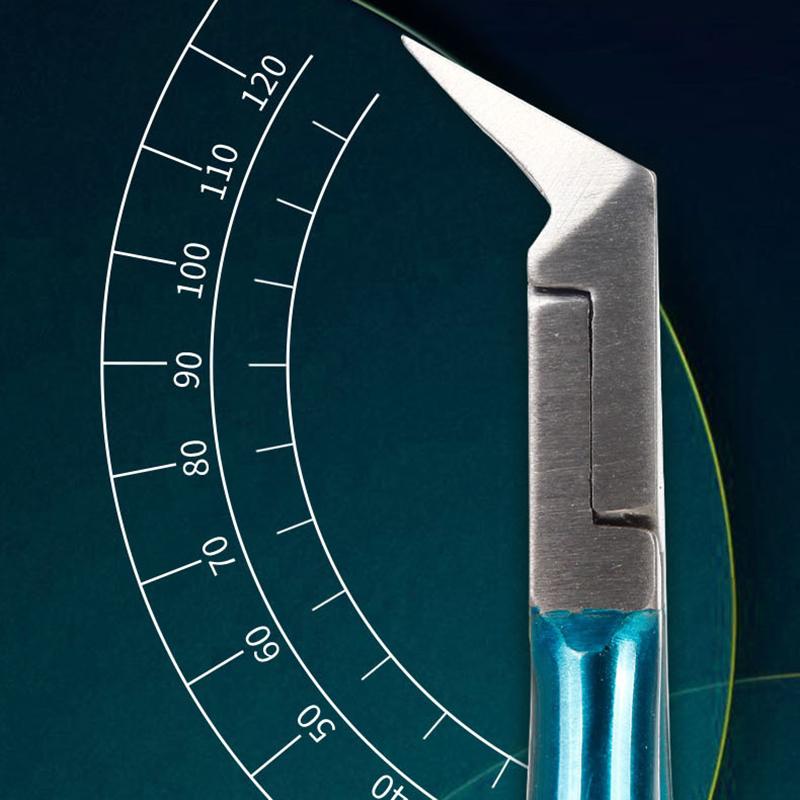 Ультра-острые прецизионные кусачки для ногтей профессионального класса, триммер для толстых ногтей и кусачки для безопасной коррекции