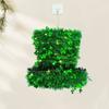 Irish Day Stpatricks Festival Wreath Clover Hat Hanging Simple Decoration