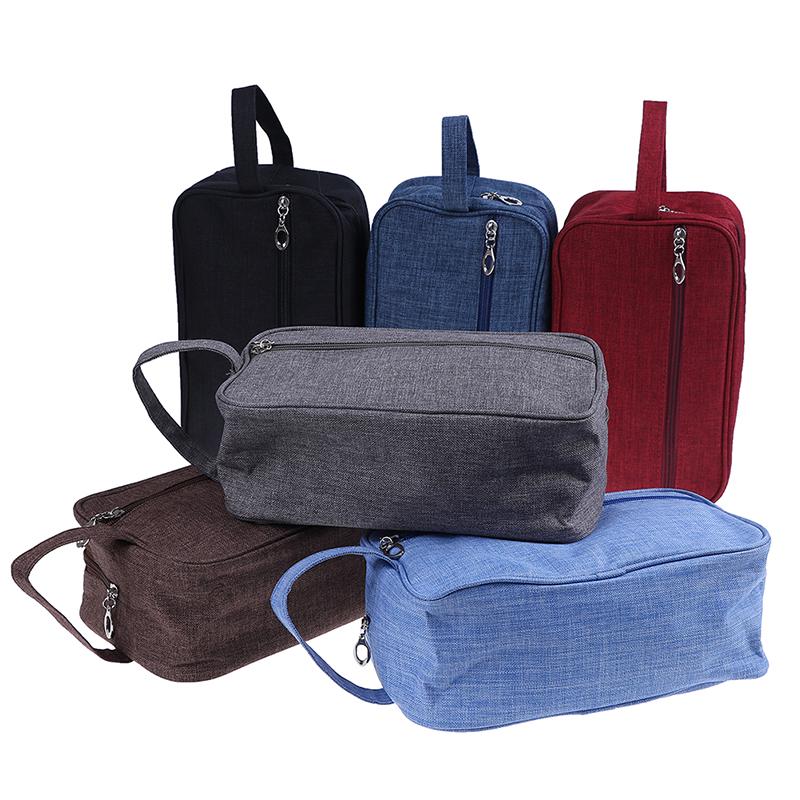 Women Men Cosmetic Canvas Case Makeup Bag Women Travel Waterproof Toilet Bags