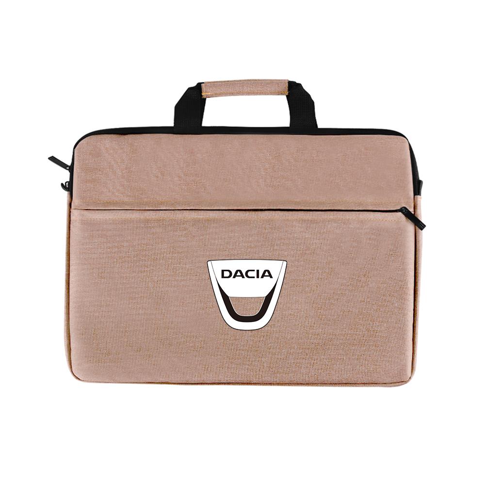 1pcs Portable Laptop Bag Simple Business Computer Handbags For Dacia Duster Logan Spring Sandero Stepway Dokker Lodgy Jogger