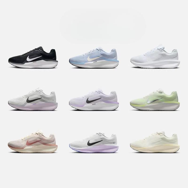 Nike Женские дышащие профессиональные беговые кроссовки для весны, с амортизацией для дороги, фитнеса NIKE WINFLO 11 FJ9510